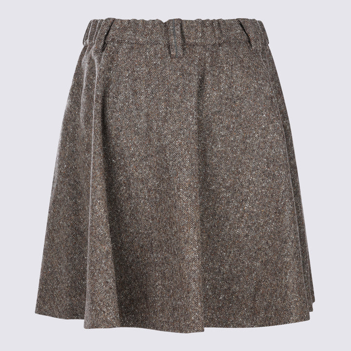 Brunello Cucinelli Skirts - Scuri | 64fae715aa8a7df172d4122ab74e09bda78f3de2