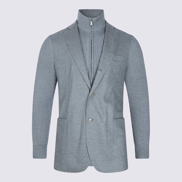 Chaquetas gris medio