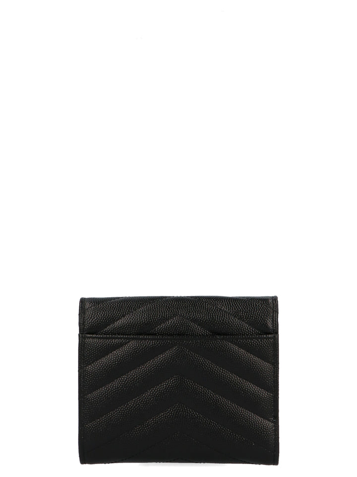 Saint Laurent Envelop Portafogli - Nero | 53f7f8bc17c3db2da3a6383f9b2bf70fbfa6560f