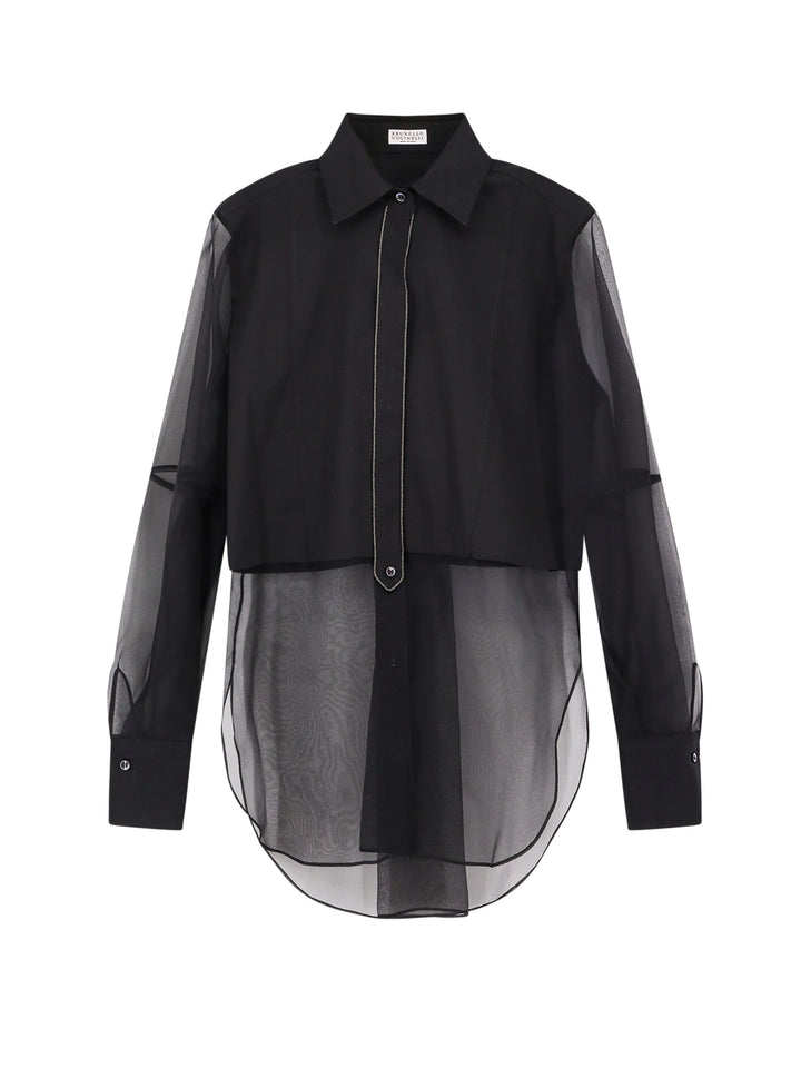 Brunello Cucinelli Shirts - Blacks and greys | e84d5d725fa94241bc8acf2045e12744b9462b17