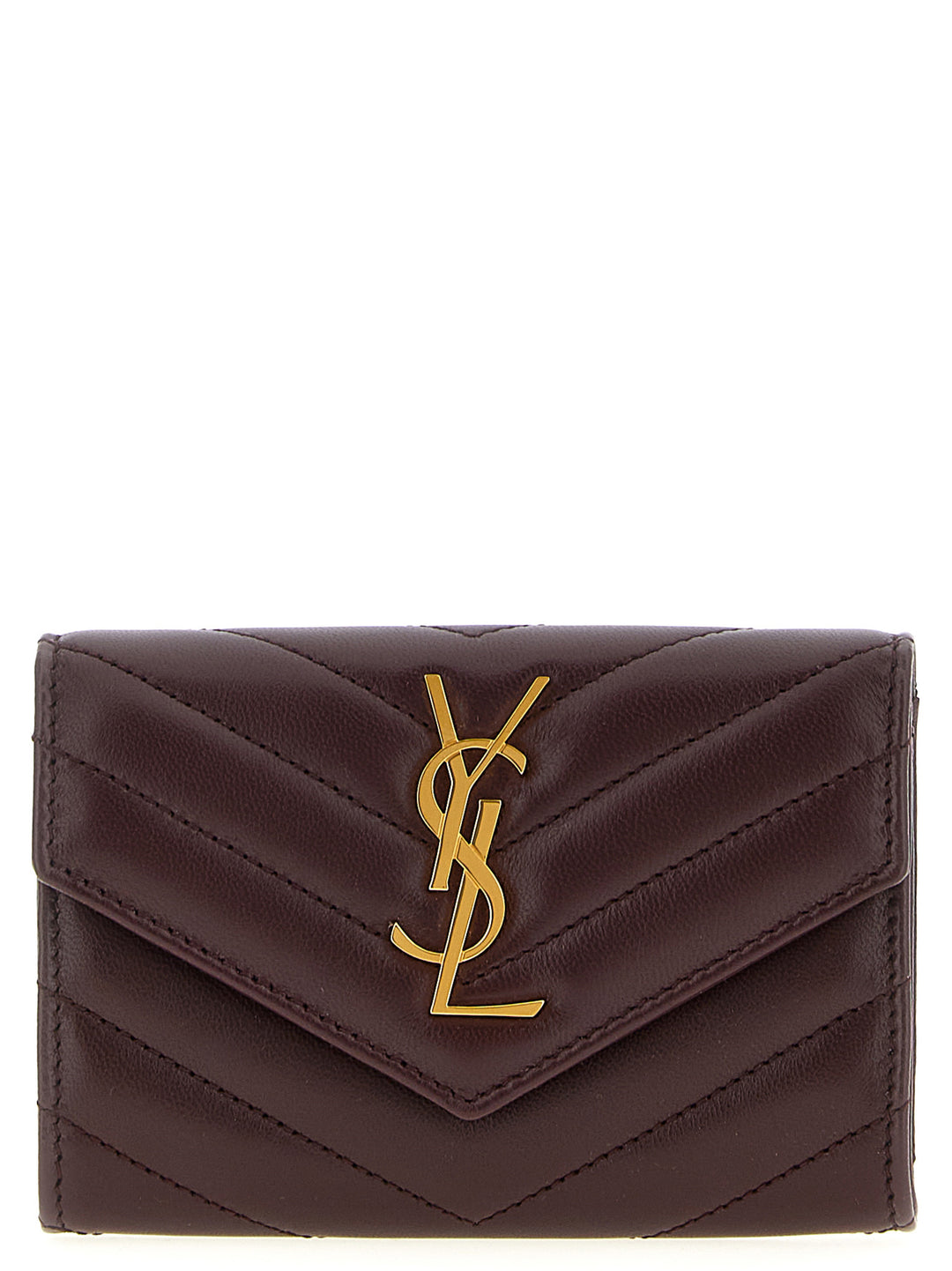 Saint Laurent Envelope Portafogli - Bordeaux | 3a9dc97b7a1d95c1d04974641b1e8fcb8f65cfc2