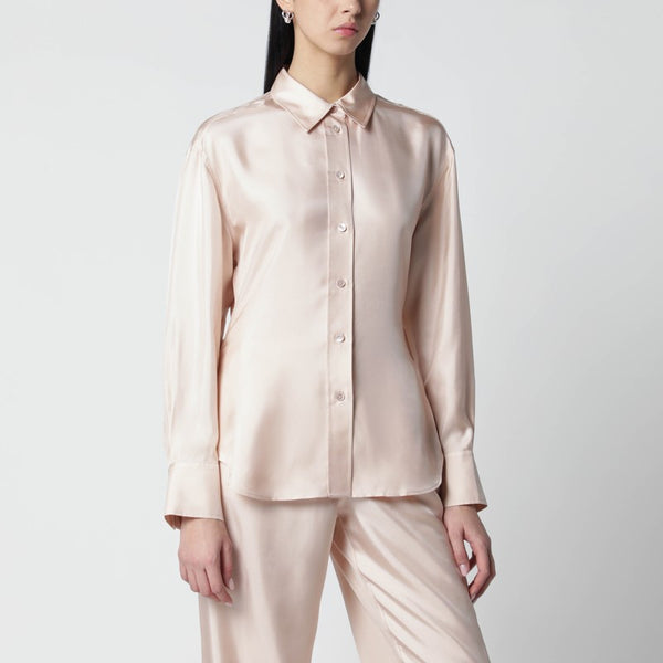 Light Pink Silk Shirt
