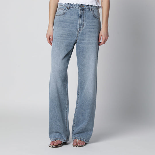 Classic Blue Loose-Fit Jeans