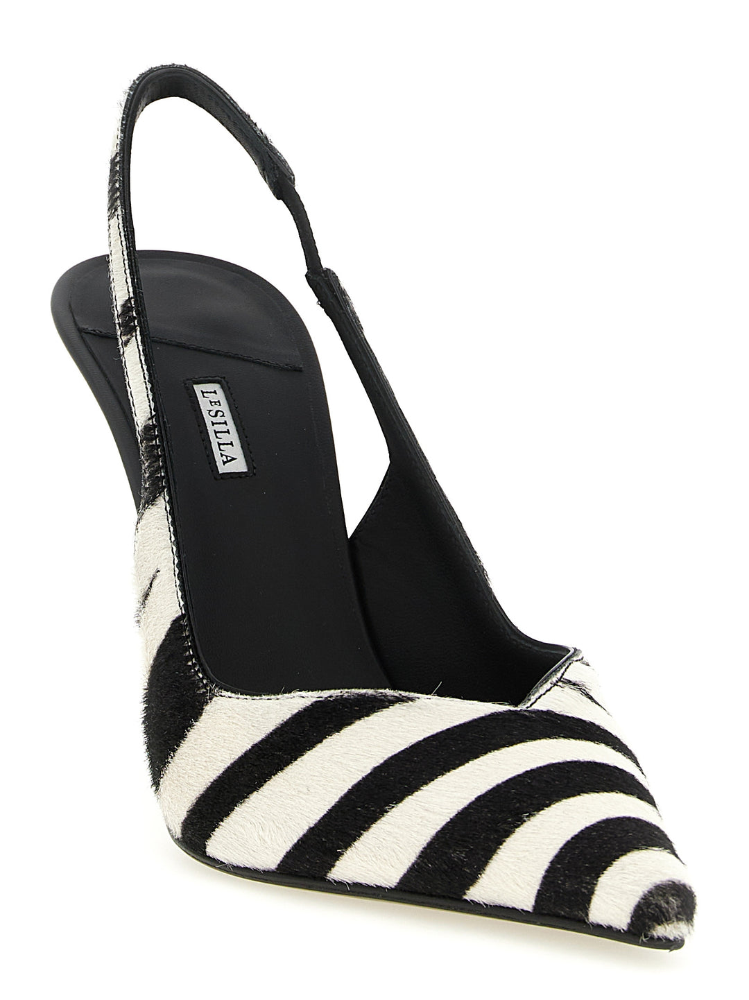 Le Silla Vivienne Decollete - Bianco/Nero | ffbbb3d87ddc1f1b97b99384d66cd70452bdcf89