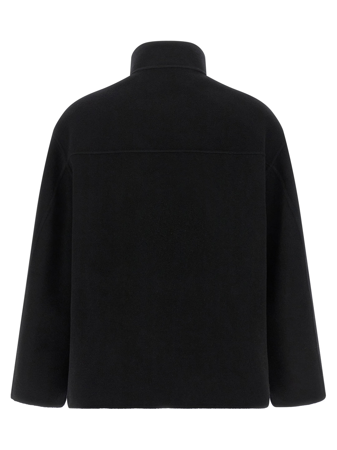Rohe Double Wool Coat Trench e Impermeabili - Nero | f92940cc75f0046a9a0a47ad4aa25d12a7fc0593