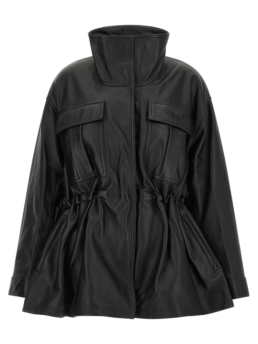 Rohe Sculptural Puffer Jackets - Nero | 6d0240e7e6cb0688736c684ecce4b50414c72bc0