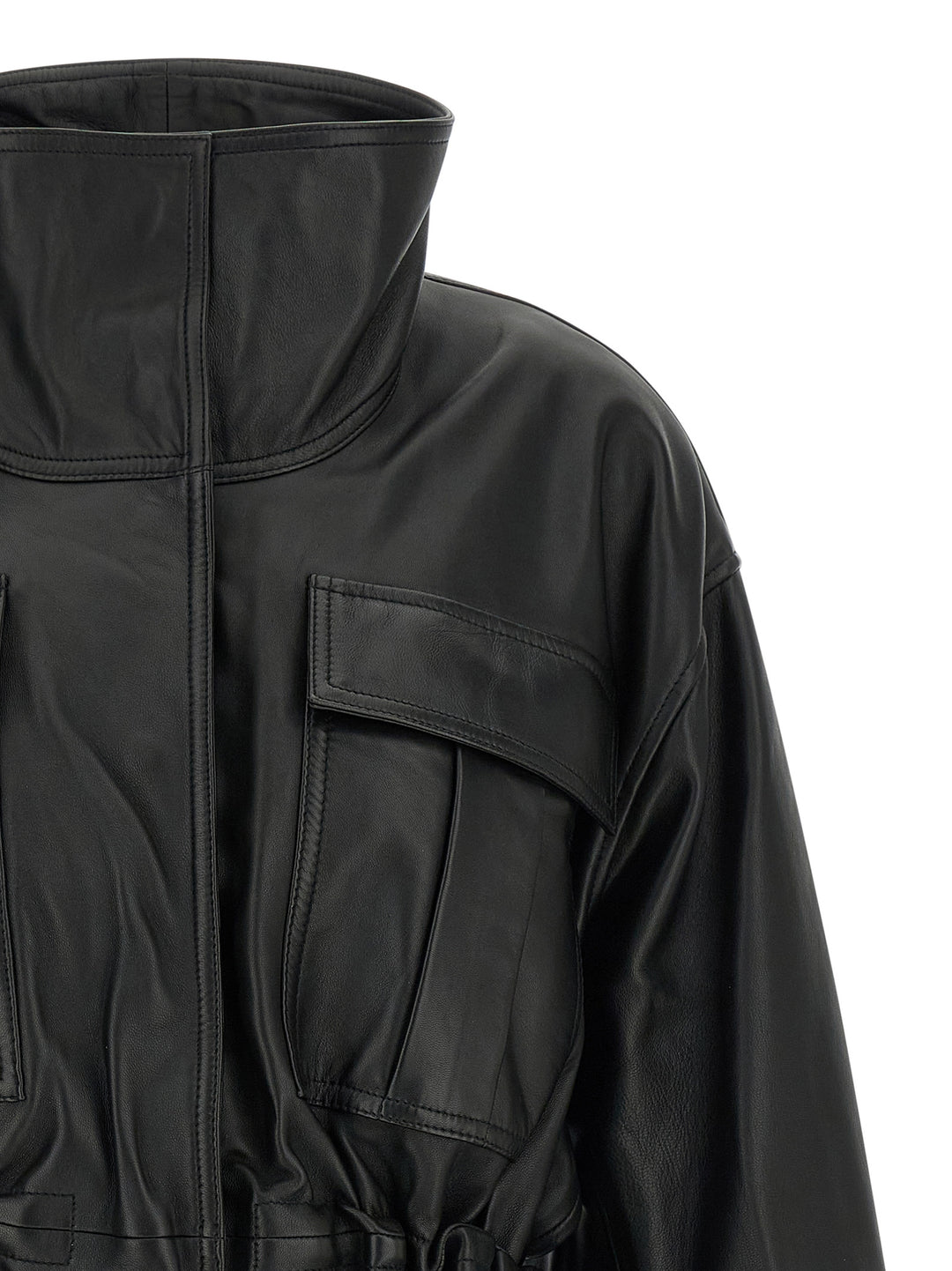 Rohe Sculptural Puffer Jackets - Nero | 3cca0dd9882d143f7524ad28bc09eec54d9cb4cc