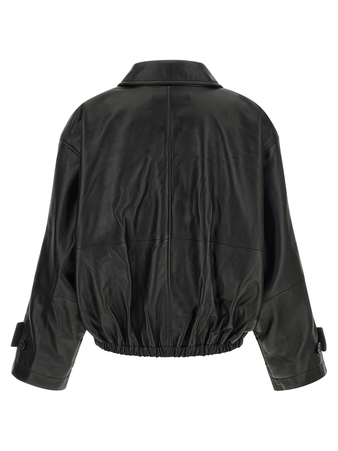 Rohe Blouson Leather Jacket Puffer Jackets - Nero | d11e5c8f01ac08a10d3476c69b6401ba867c4b09