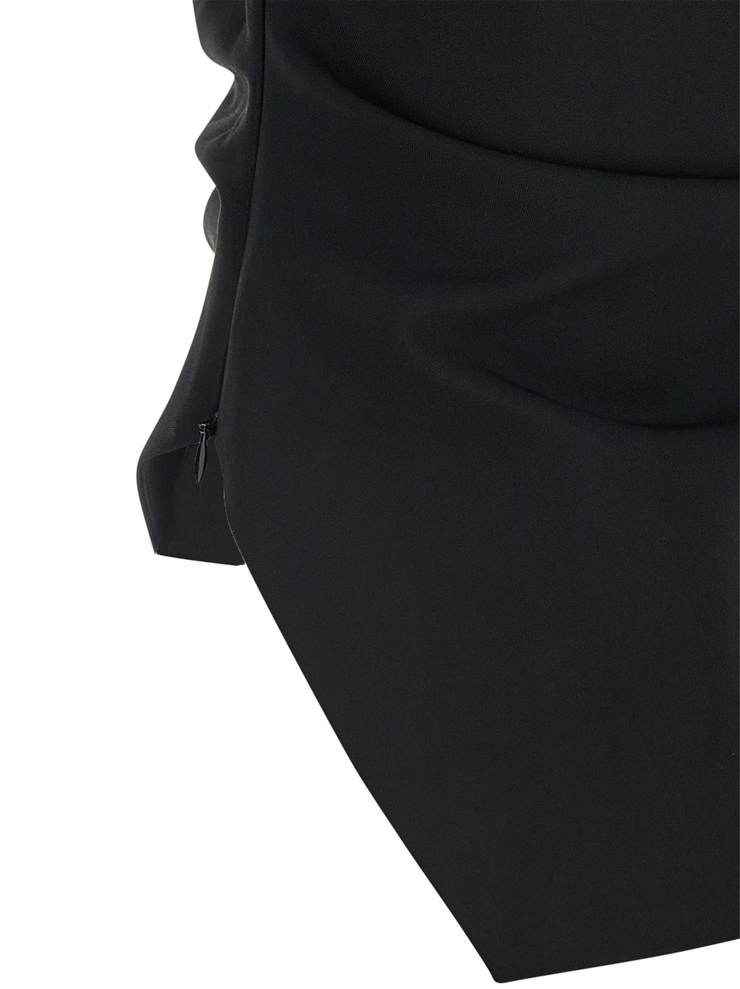Rohe Asymmetrical Top With Draping Top - Nero | 54a04fdad8baf38767bec9e0b9df05e2e568c99c