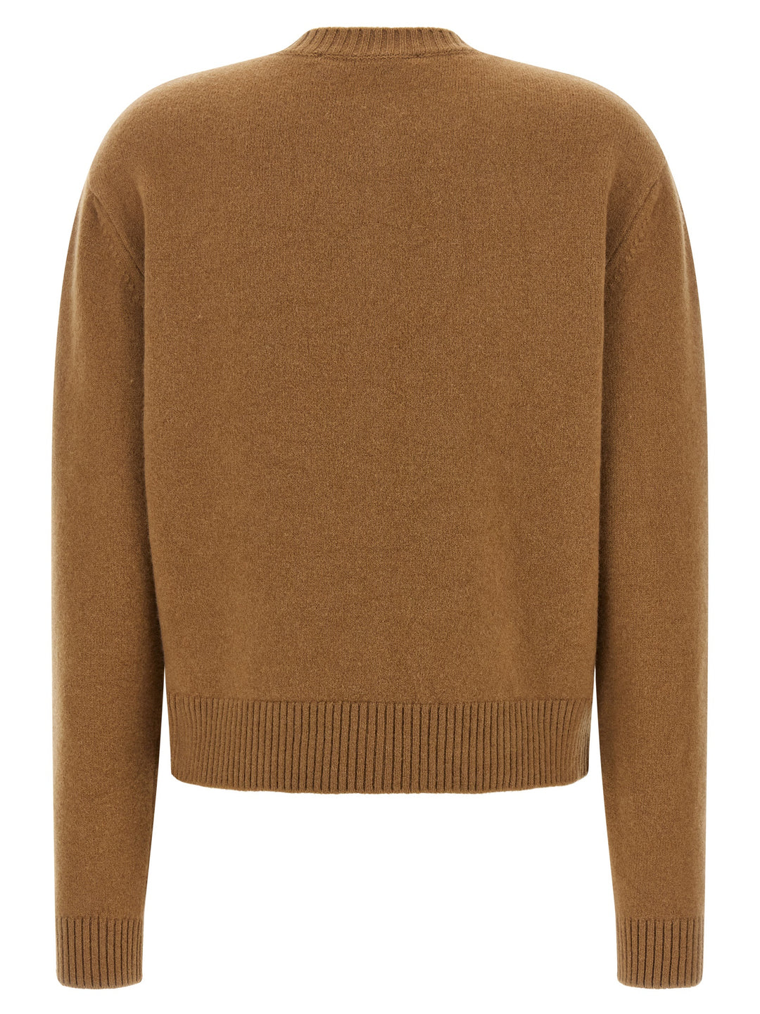 Rohe Cashmere Mixed Crew Neck Cardigan Maglioni - Marrone | 32ff2df3bb9eaeb25fa8c1738408407df3a4ff0e