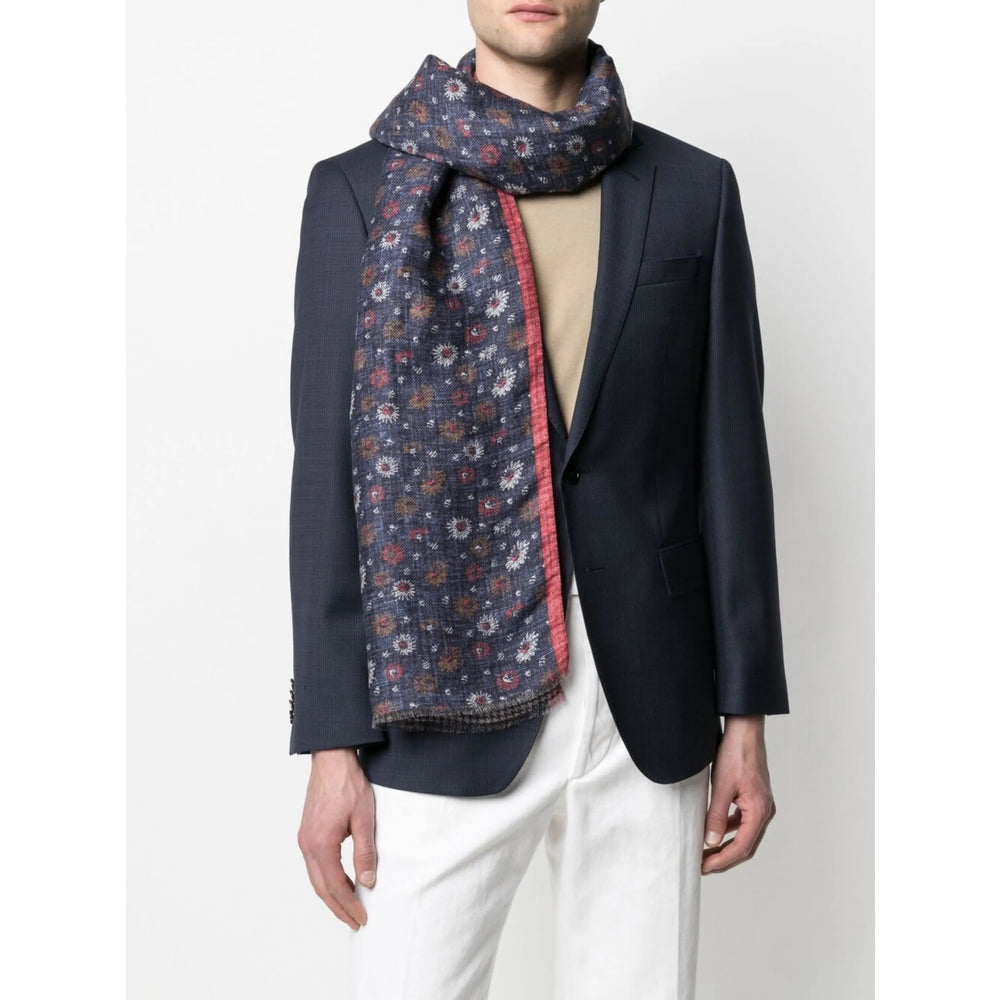 Lady Anne Scarves - Blu, Rosso | be00e09b895170354b94565d54dc2b13da114fbc