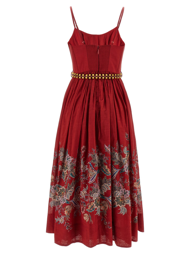 Zimmermann Rhiannon Abiti - Rosso | 2749a25f38dc5ea6ac65cec2074c03db1f639b64