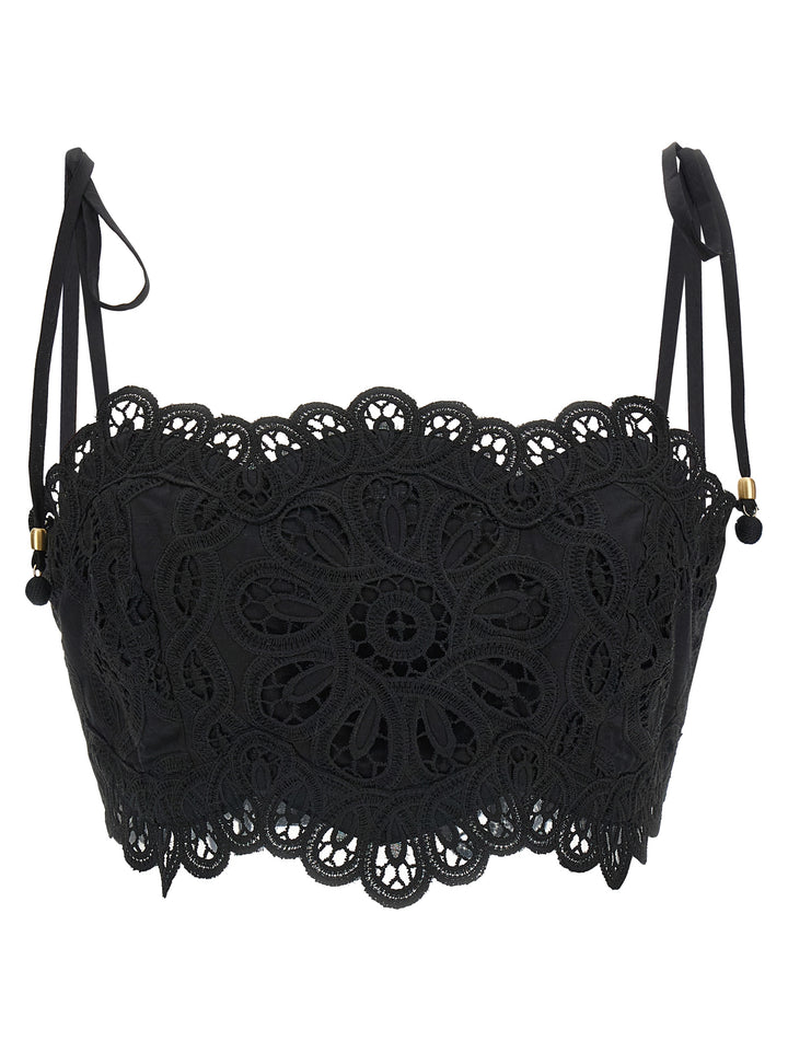 Zimmermann Rhiannon Top - Nero | f352d2a03e695cf257f91af98e419c886fba42aa