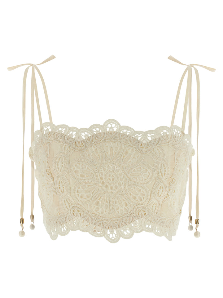 Zimmermann Rhiannon Top - Beige | 2f7c3c76c0e02fde8be936f8967b1198886bdc29