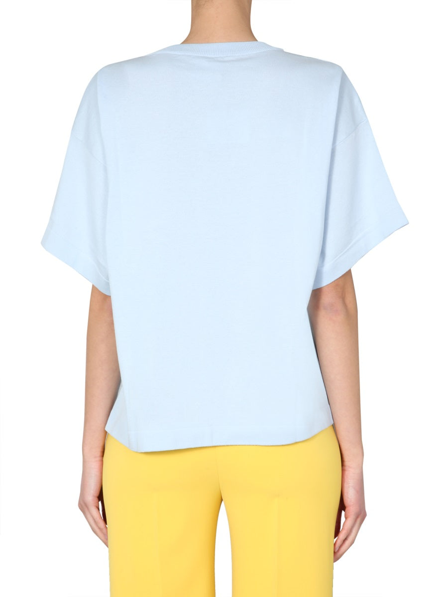 Moschino T shirt - Bianco, Azzurro | Wanan Luxury