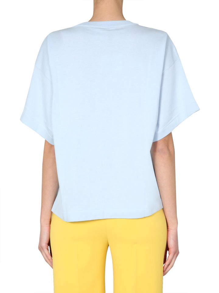 Moschino T shirt - Bianco, Azzurro | Wanan Luxury