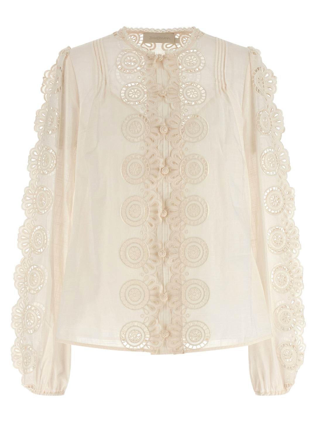 Zimmermann Lucky Camicie - Bianco | 334fe451ea27d4ffb25df4d291ab5de8c06d1d10