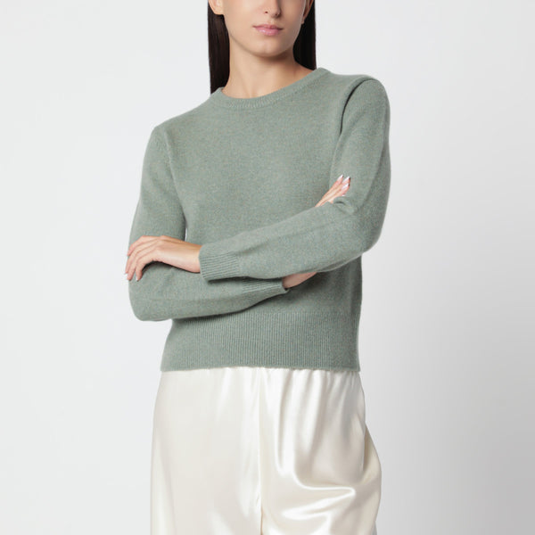 Grey Green Jeanne Sweater In Cashmere