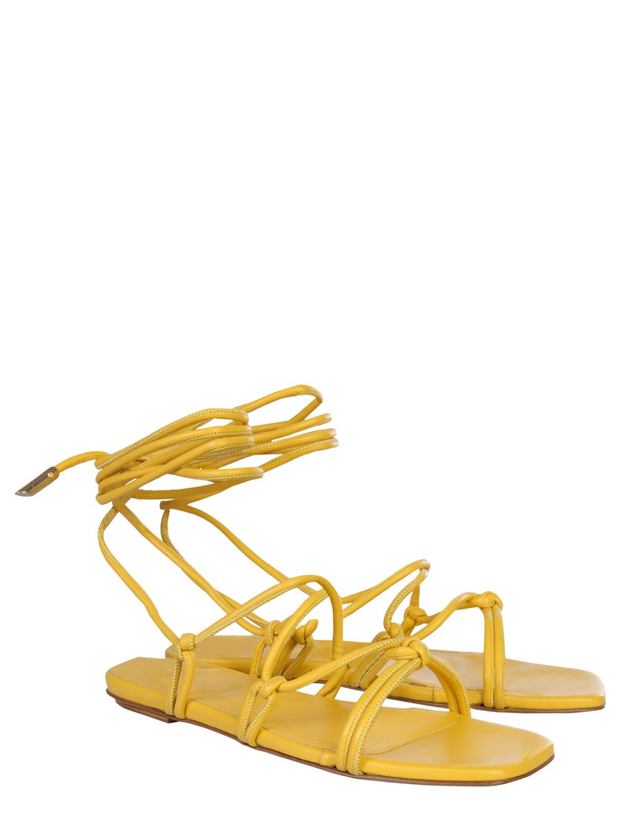 Gia Borghini Sandali - Yellow | 48e3183c20c08d0d033f02ad38d29134010fe654