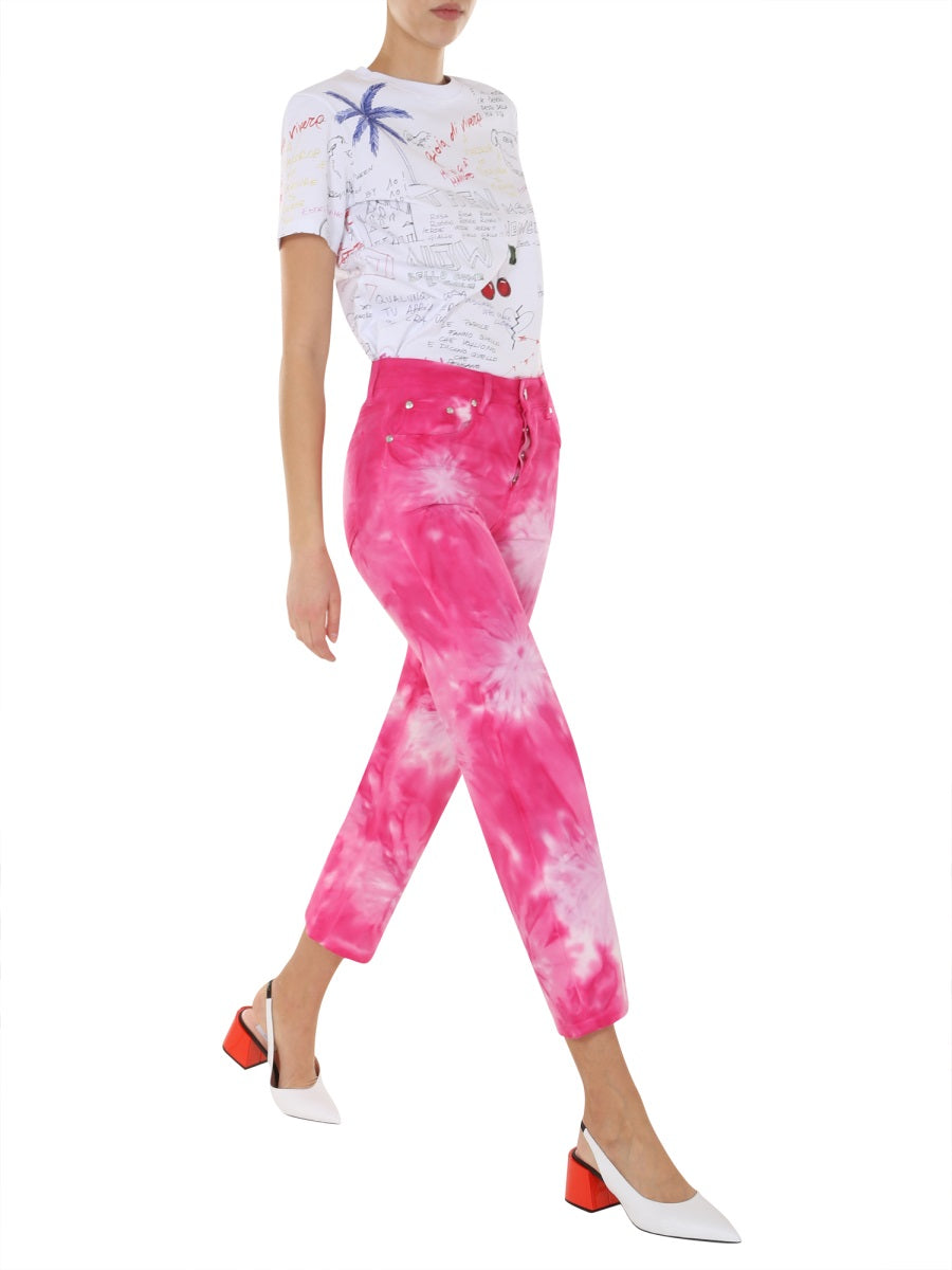 Msgm Jeans - Fuchsia | 4a922eaed34ece48cbccde369ff09232889f9f59