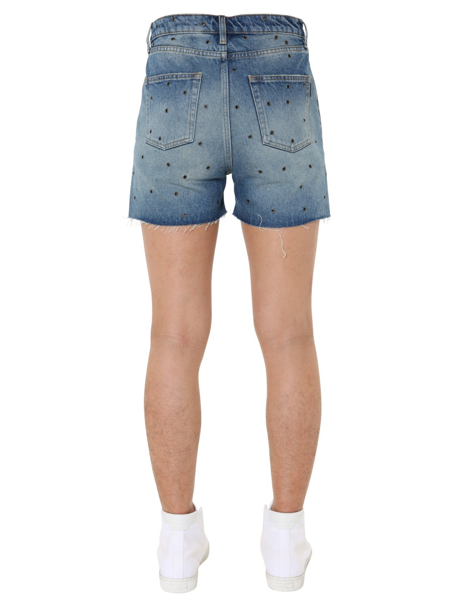 Saint Laurent Shorts - Azzurro | Wanan Luxury