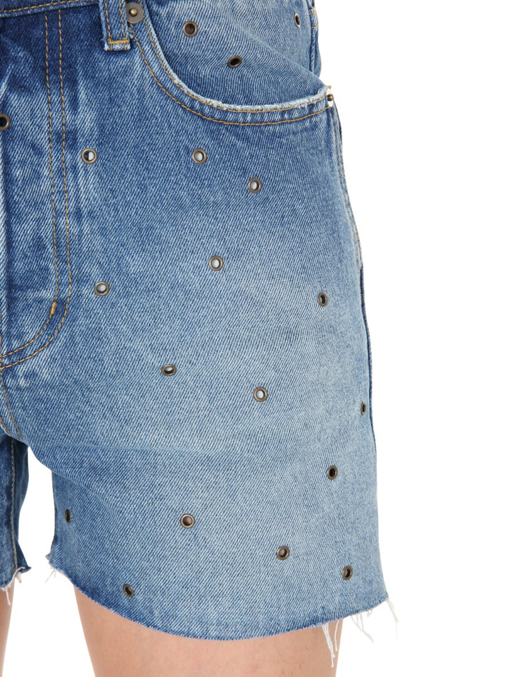 Saint Laurent Shorts - Azzurro | Wanan Luxury