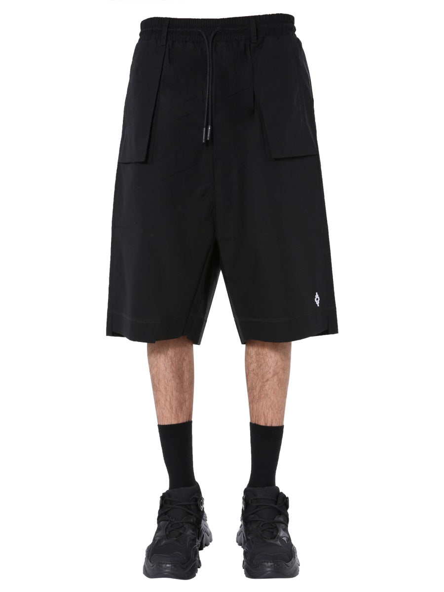 Marcelo Burlon Shorts - Nero | Wanan Luxury