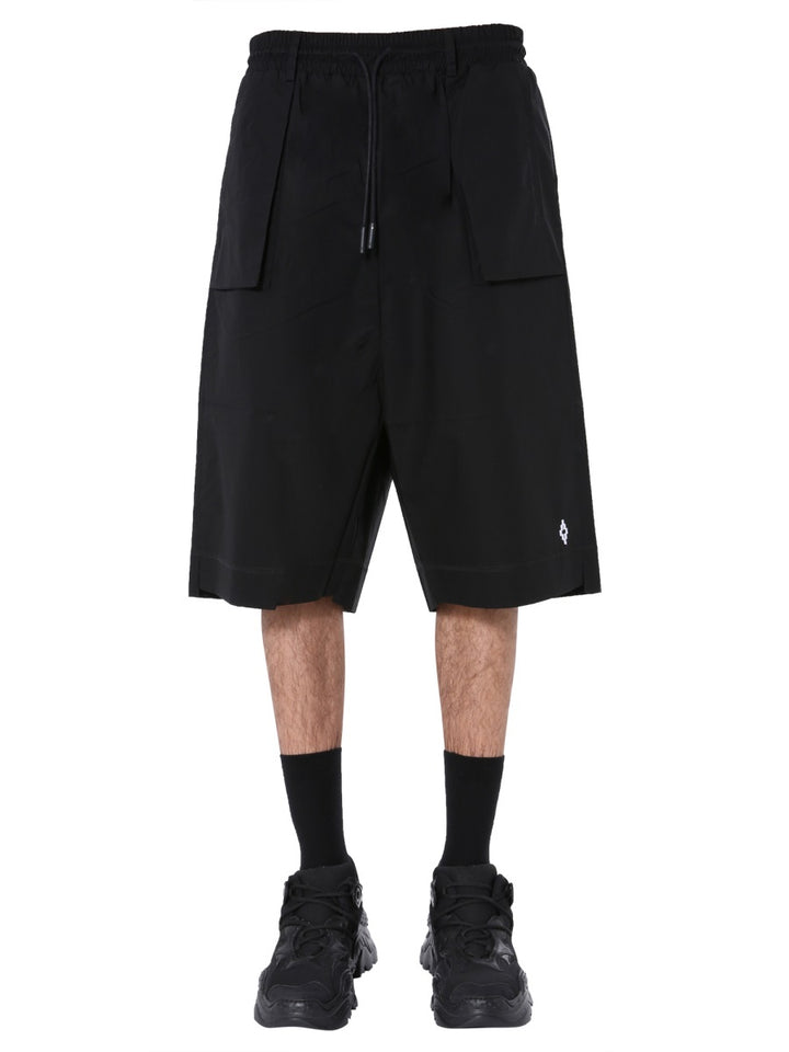 Marcelo Burlon Shorts - Nero | Wanan Luxury