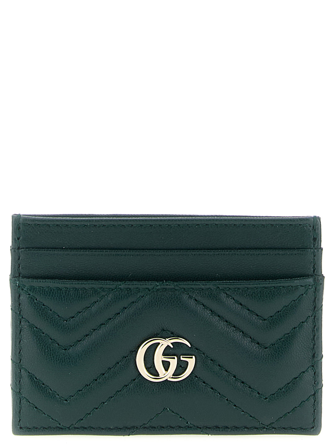 Gucci Gg Marmont Portafogli - Verde | b9f9fadb510da90577d3504d18d336714078a1bf