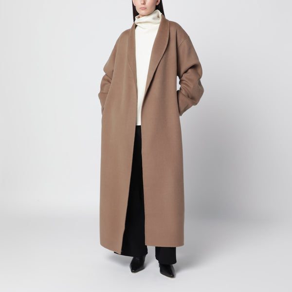 Mara Tan Double-Face Wool Coat