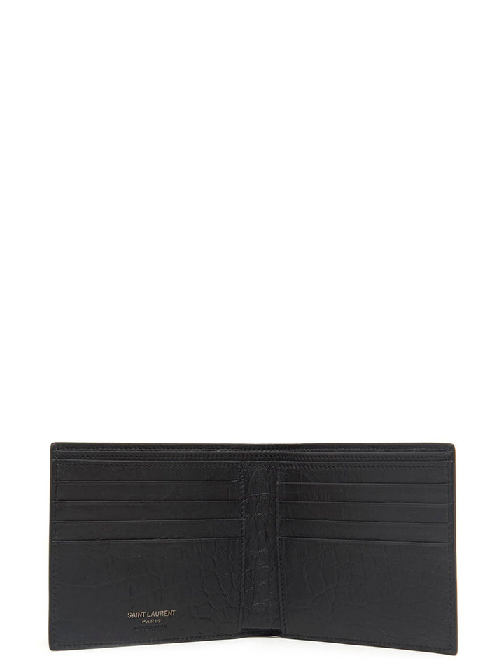 Saint Laurent Monogram Portafogli - Nero | 30487186853bb615f551af30e9b62f82b99d08c4