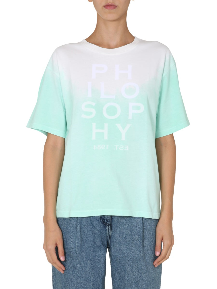 Philosophy T shirt - Verde | Wanan Luxury