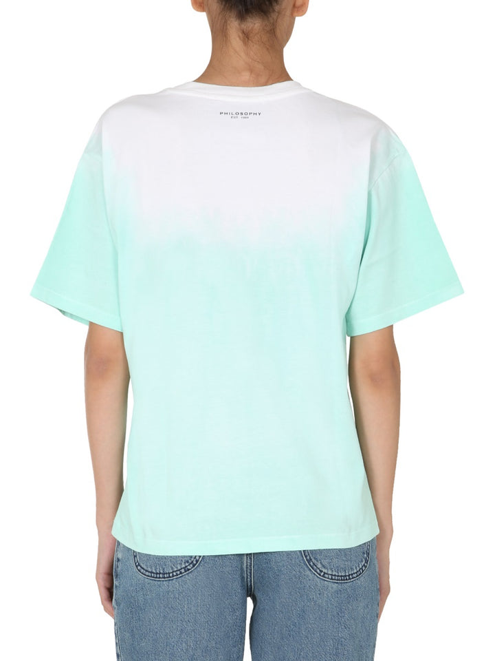 Philosophy T shirt - Verde | Wanan Luxury