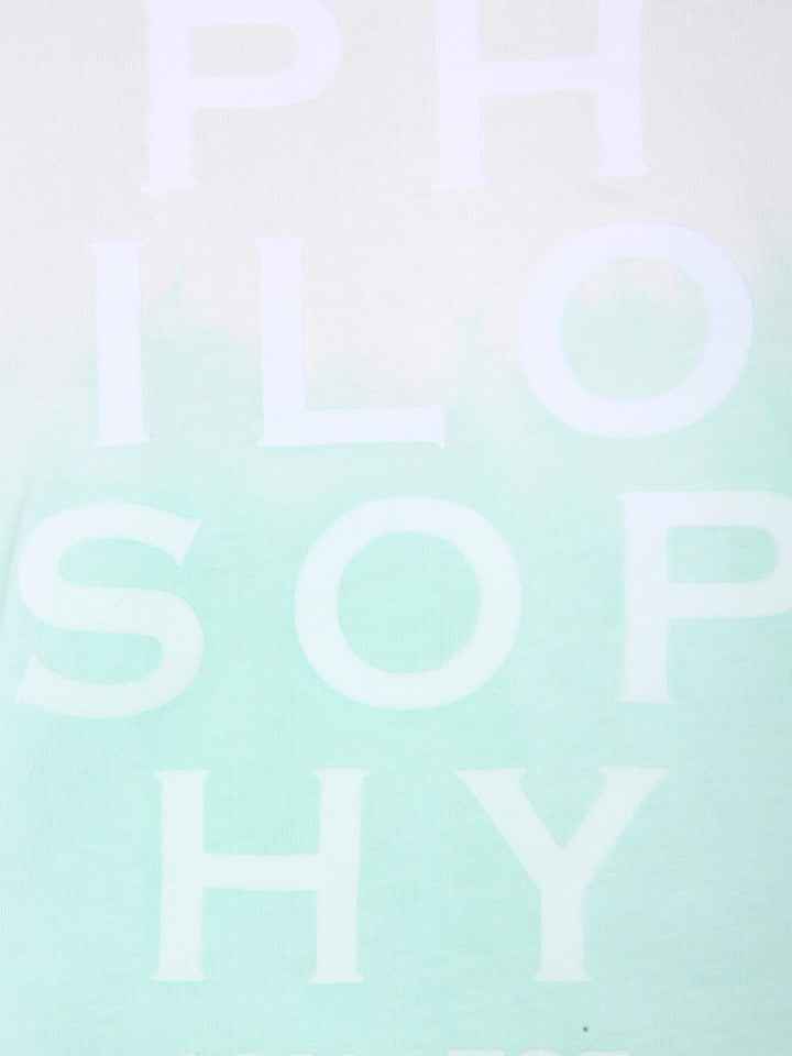 Philosophy T shirt - Verde | Wanan Luxury