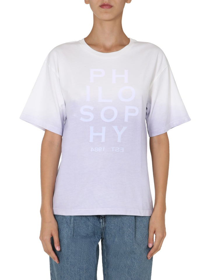Philosophy T shirt - Bianco | Wanan Luxury