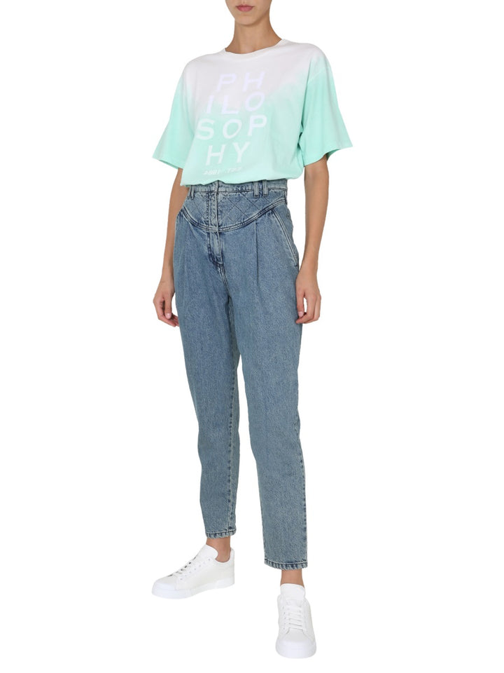 Philosophy T shirt - Verde | Wanan Luxury