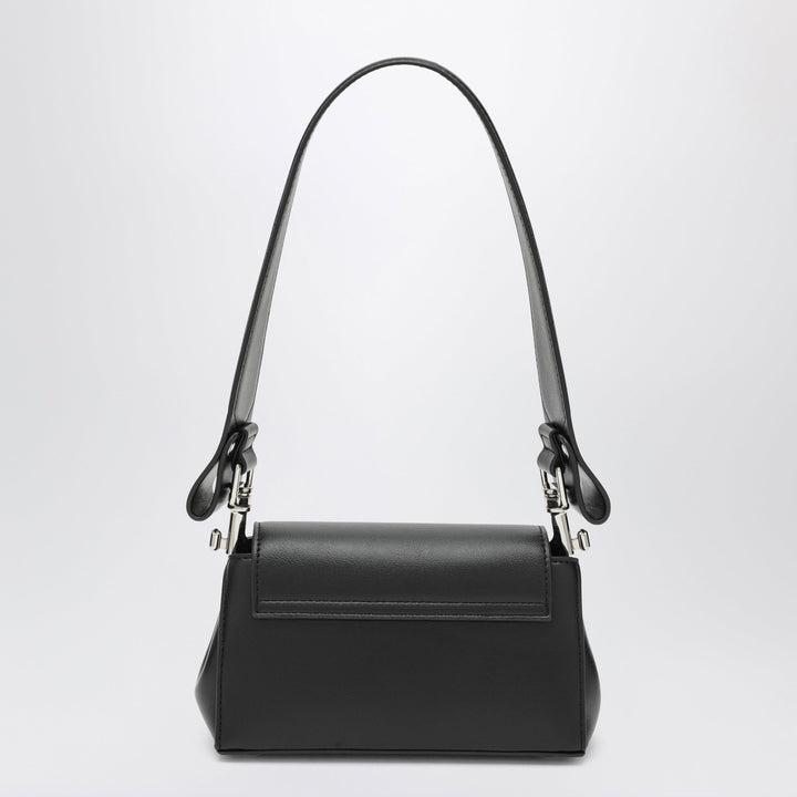 Vivienne Westwood Hazel Small Schwarze Schultertasche aus Kunstleder