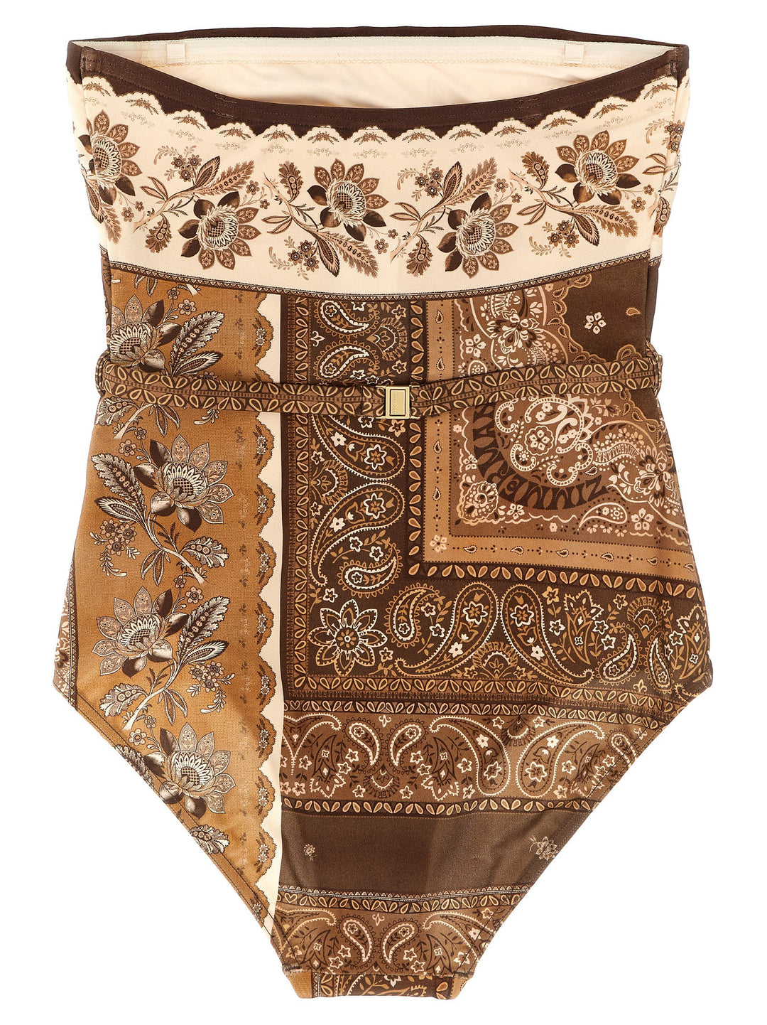 Zimmermann Lucky Bandeau Beachwear - Marrone | c935b5cdc0cf34fd3c03bfe6eba3ac20843bd2e2