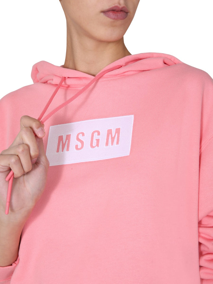 Msgm Felpe - Pink | 1c11815b85180fd084f3cecd7a732e6e7f13b23e