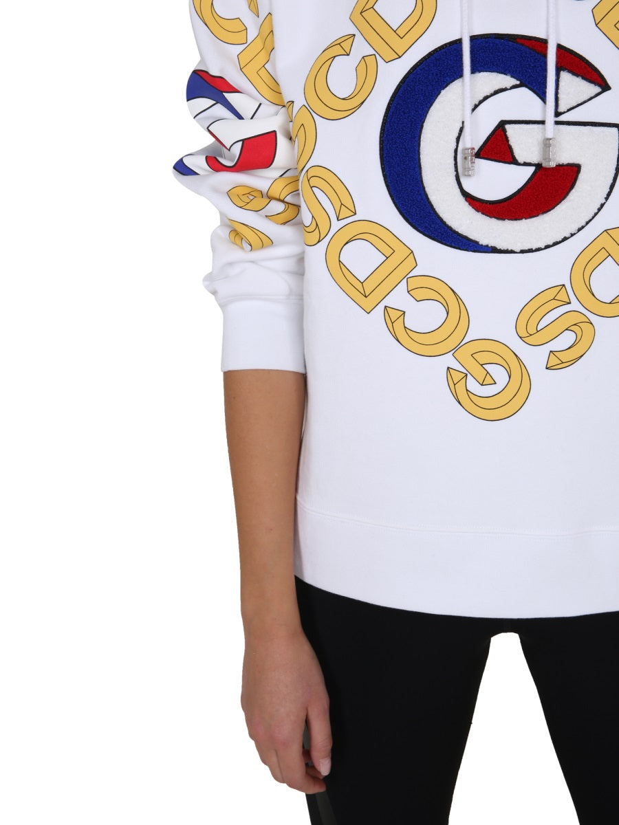 GCDS Felpe - Bianco | Wanan Luxury