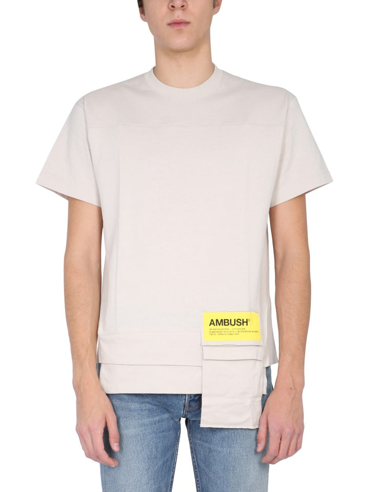 Ambush T shirt - Beige | Wanan Luxury