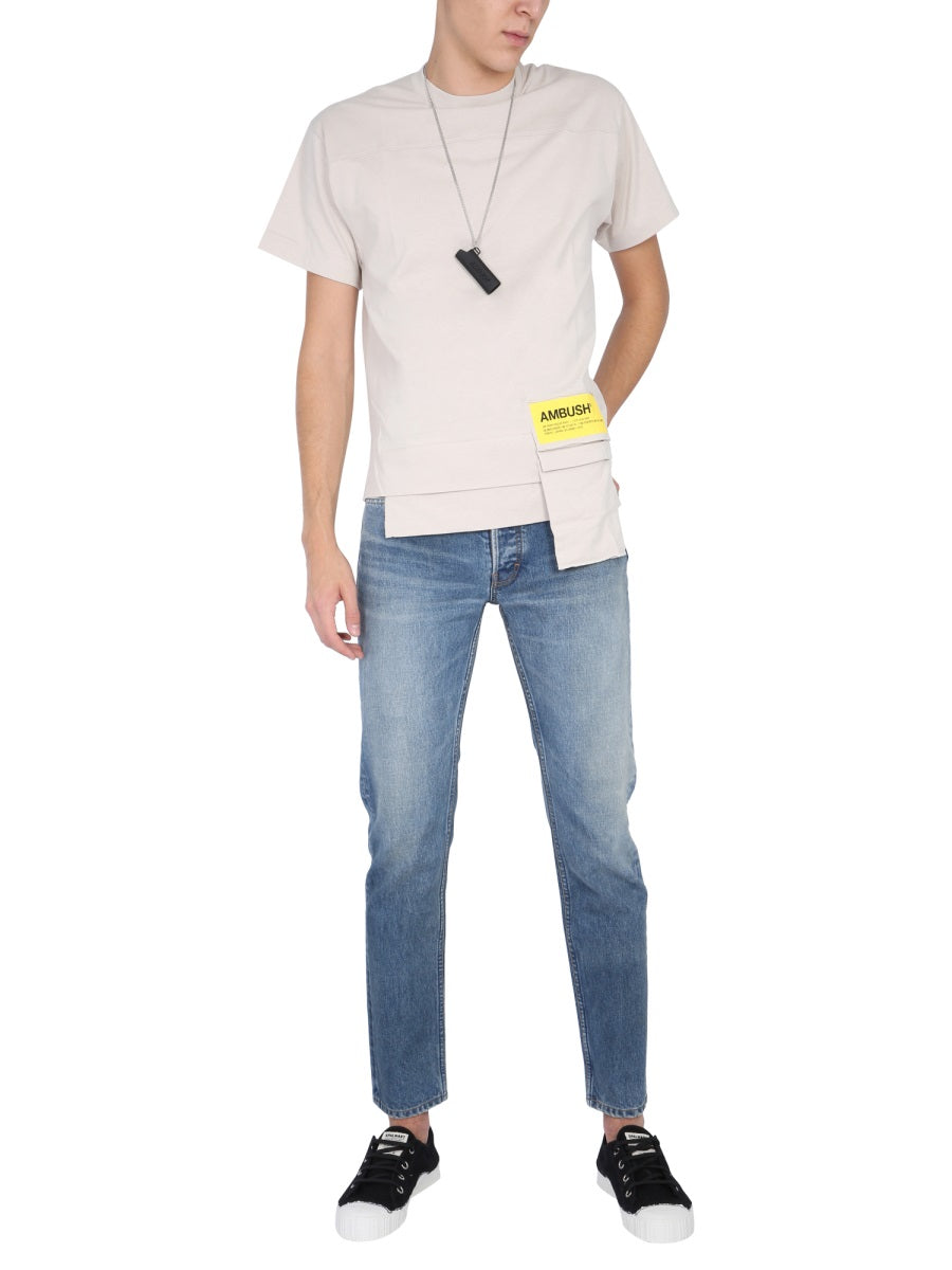 Ambush T shirt - Beige | Wanan Luxury