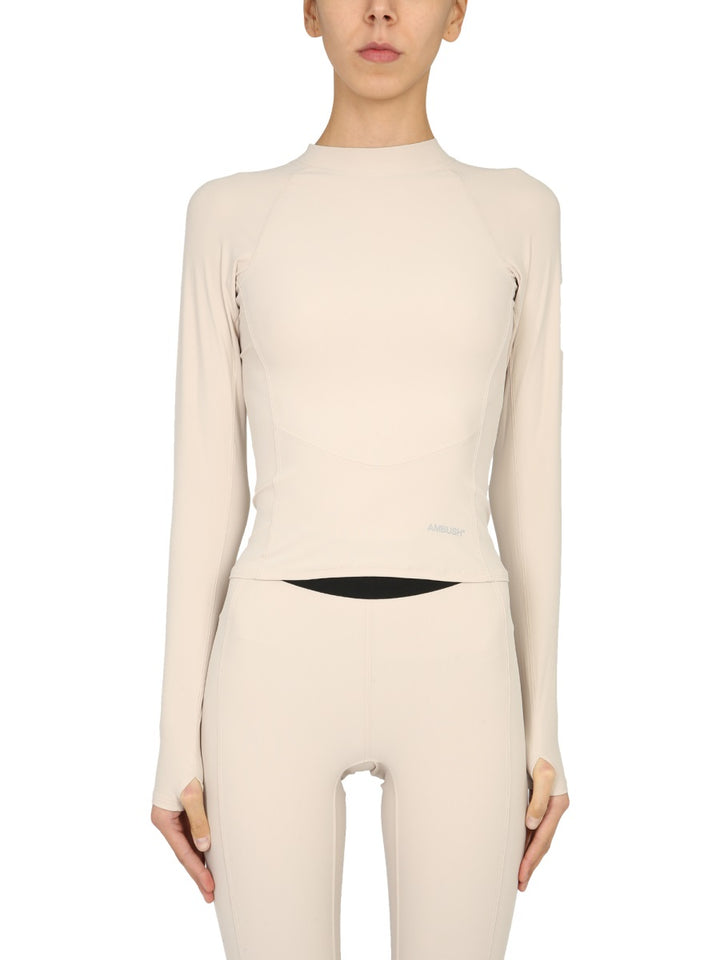 Ambush T shirt - Beige | Wanan Luxury