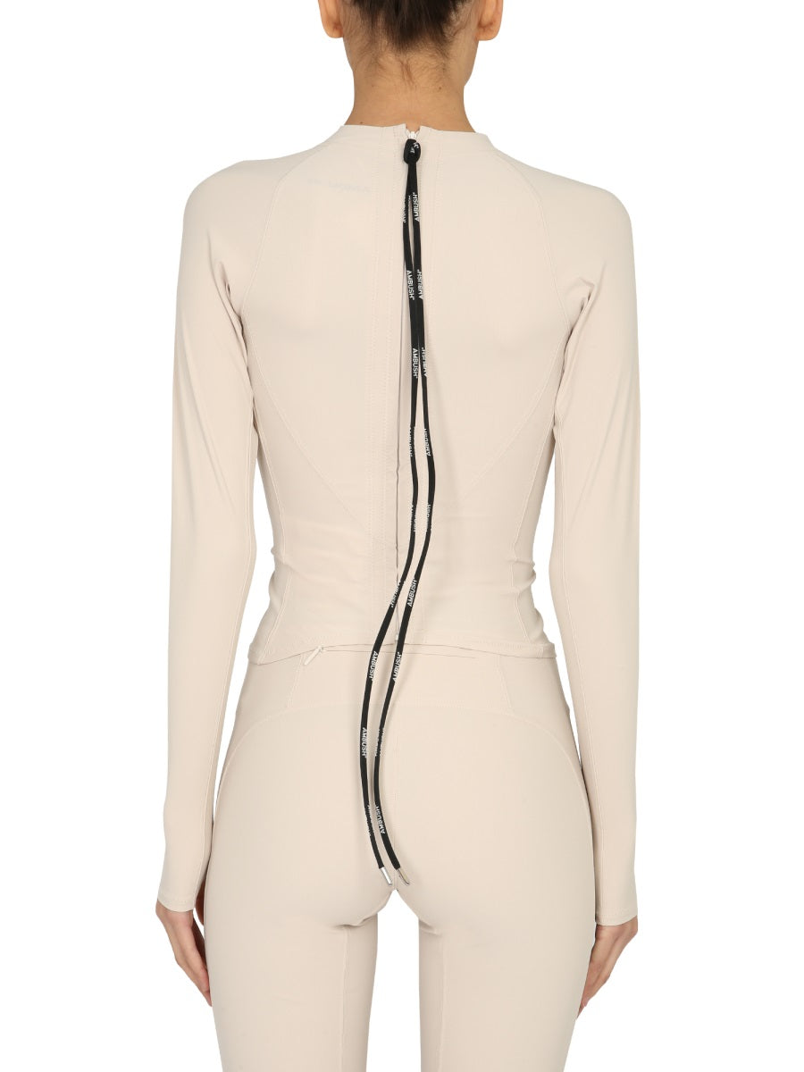 Ambush T shirt - Beige | Wanan Luxury