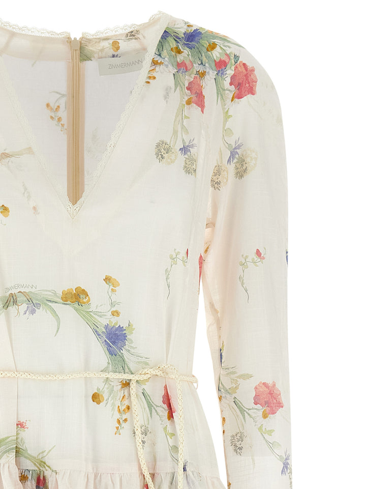 Zimmermann Lucky Maxi Abiti - Bianco | f2ede41504d7935cc1968738987dd74d9227d28f