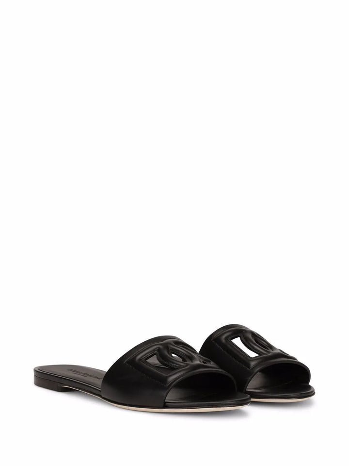 Dolce & Gabbana Slippers - Nero | 69968a3ed4c31c63851d4af22103d672e8cbfc10