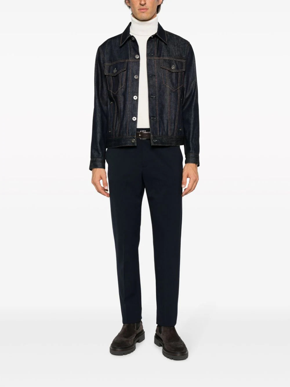 Malo Turtle neck - Bianco | b49de40648ae7df108c89b439ec0fa7c27a07698