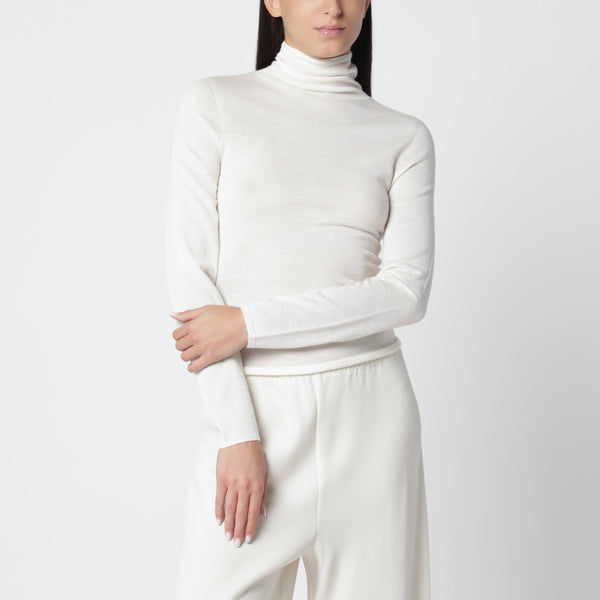 Farra Cream Cashmere Turtleneck