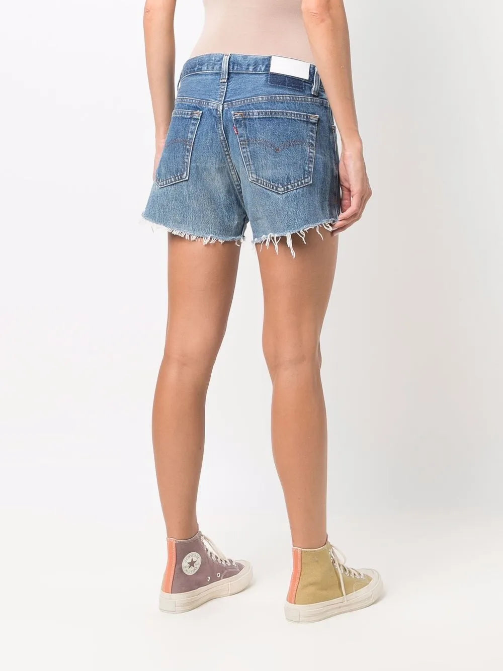 Re/Done SHORTS - Blu | 4bb4a57a831bcc0788ad6fbe823d4a0bce58eb96