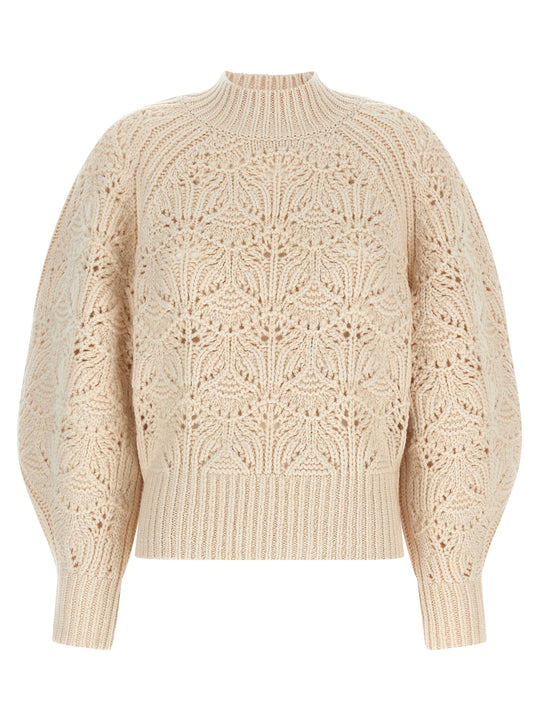 Hypnotic Cable Knit Maglioni Beige